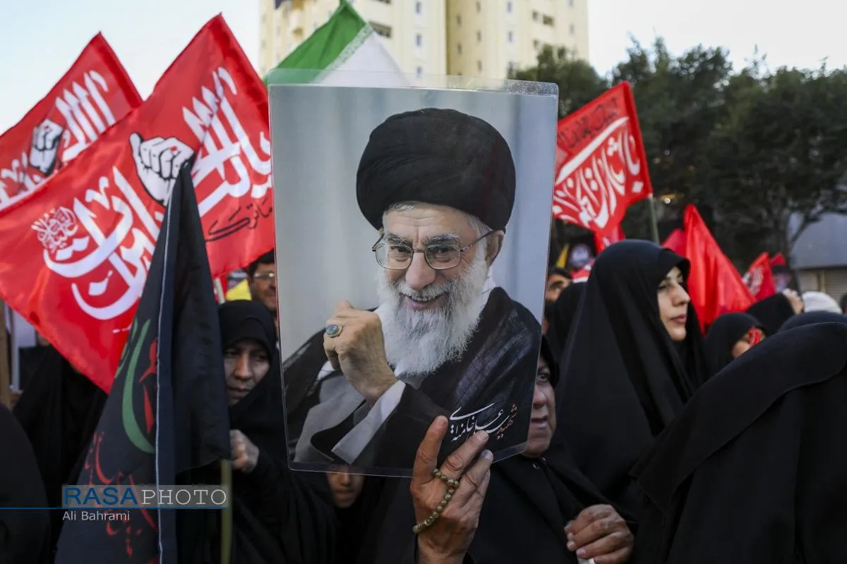 قیام خراسان در تشییع میلیونی رهبر شهید انقلاب اسلامی