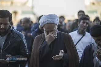 اقامه دومین نماز طلب باران در قم