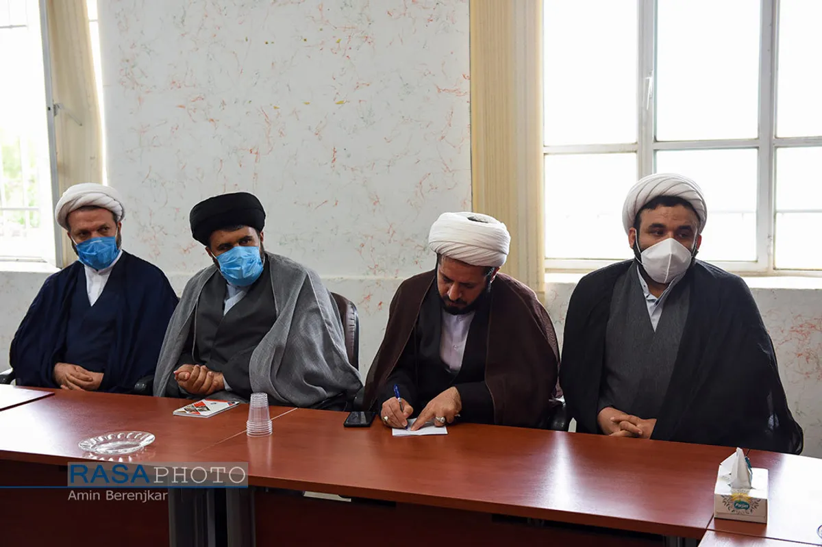 مراسم معارفه معاونان حوزه علمیه استان فارس&lrm;