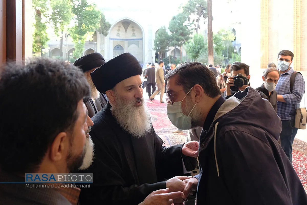 مراسم بزرگداشت آیت الله فاطمی&zwnj;نیا در مدرسه عالی شهید مطهری