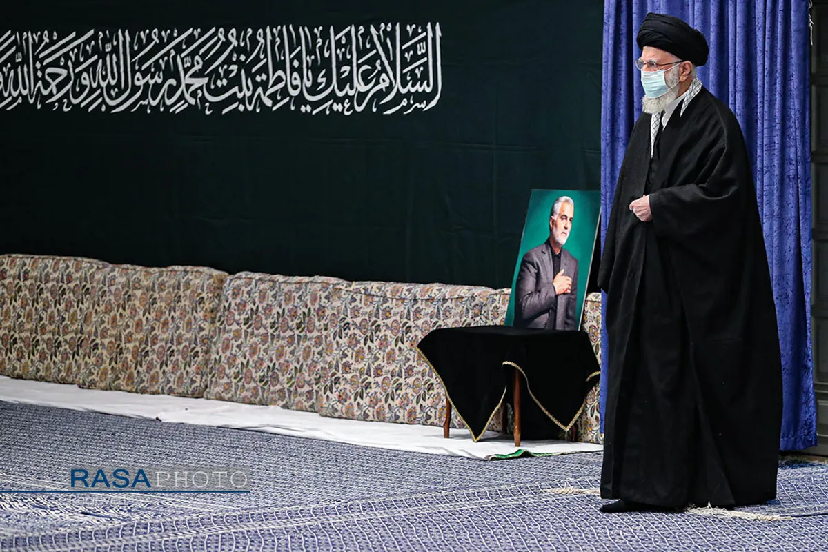 اولین شب عزاداری فاطمیه ۱۴۴۳ در حسینیه امام خمینی (ره)