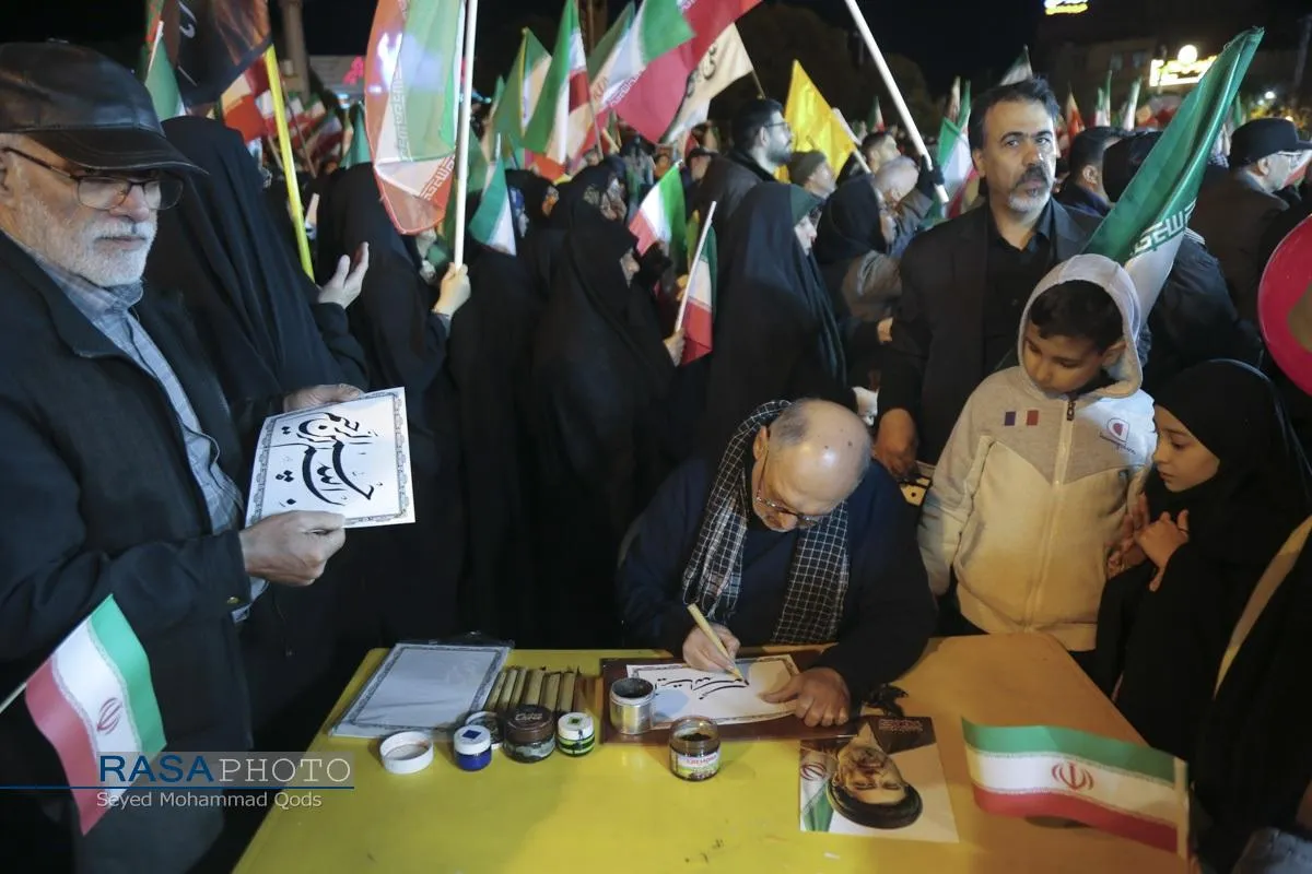 بیست و هشتمین شب حضور مردم قم، پای کار انقلاب

