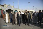 مراسم تشییع و خاکسپاری ابوالشهید حاج&zwnj;آقا عبدالله طائب