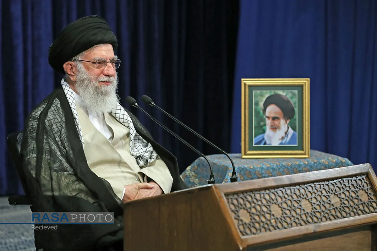ارتباط تصویری رهبر انقلاب با مسئولان قضایی به&zwnj;مناسبت روز قوه قضائیه