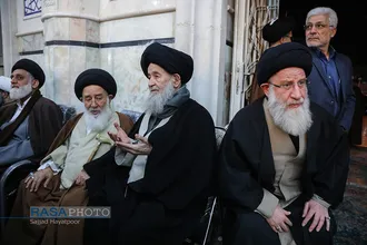 مراسم بزرگداشت بیست و هفتمین سالگرد رحلت آیت الله گلپایگانی&lrm;