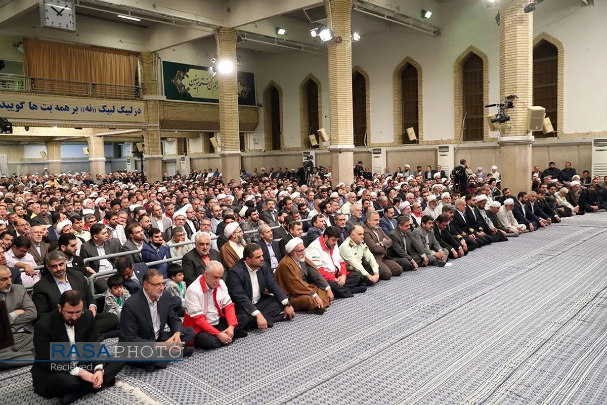 دیدار کارگزاران حج با رهبر معظم انقلاب اسلامی