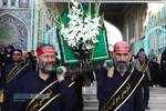 دسته عزاداری روز شهادت حضرت امام جواد الائمه (علیه&zwnj;السلام) با حضور ستاندار قم