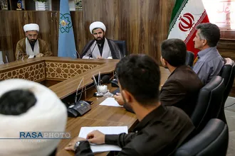 نشست بنیاد عفاف حجاب خراسان شمالی ویژه مداحان&lrm;