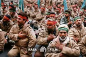 عزاداری رزمندگان در محضر امام خمینی
