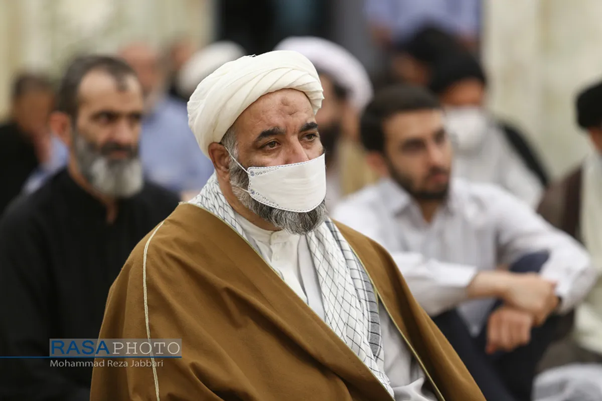 مراسم ختم آیت الله فاطمی&zwnj;نیا در مسجد اعظم قم