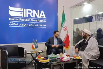 بازدید&zwnj; مدیر عامل خبرگزاری رسا از غرفه رسانه ها در نمایشگاه مطبوعات