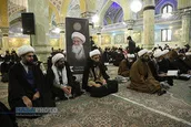 گزارشی از مراسم ترحیم حضرت آیت الله صافی گلپایگانی با حضور مراجع، علما و شخصیت‌های حوزوی