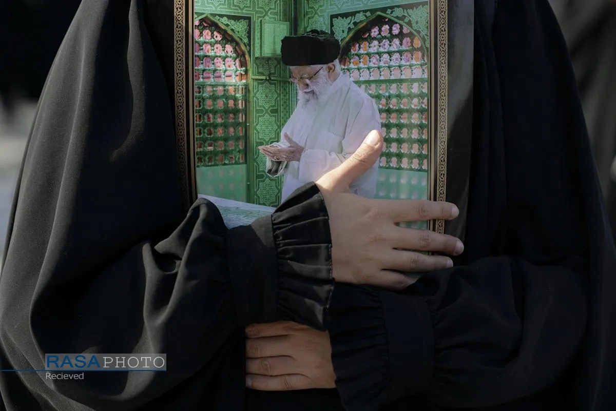 مجلس عزای شهادت رهبر معظم انقلاب (ره) در حرم مطهر رضوی