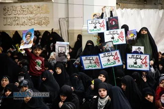 گرامیداشت فرماندهان شهید حزب&zwnj;الله در حرم بانوی کرامت