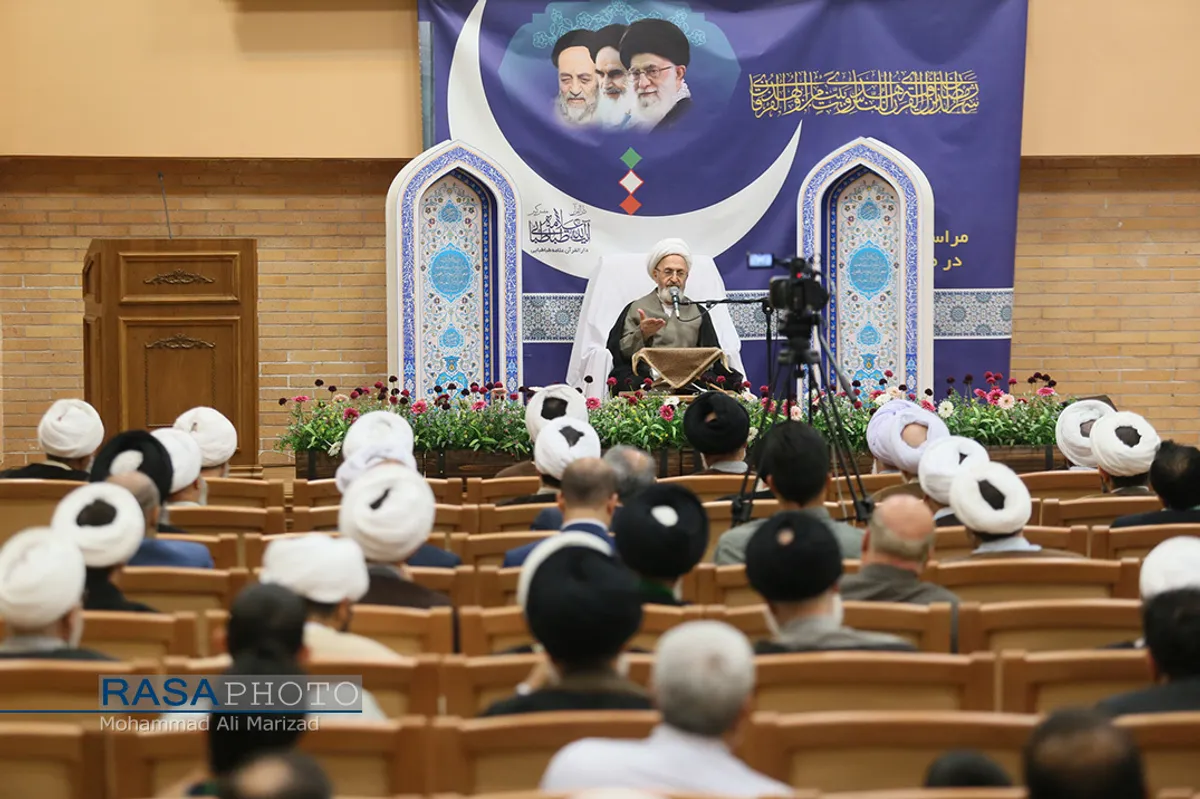 سخنرانی حضرت آیت الله سبحانی در دارالقرآن علامه طباطبایی
