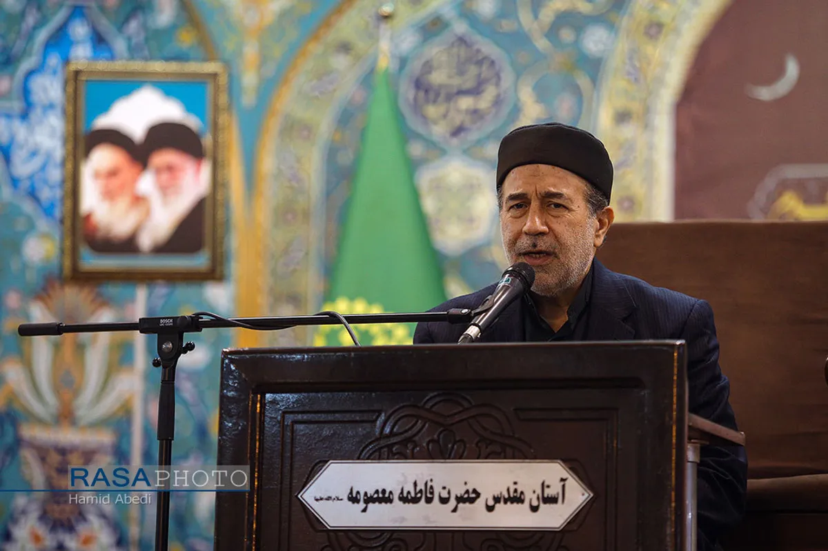 سومین سالگرد آیت الله هاشمی شاهرودی در حرم کریمه اهلبیت (ع)