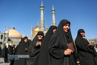 مشارکت مردم قم در انتخابات مجلس شورای اسلامی و مجلس خبرگان رهبری