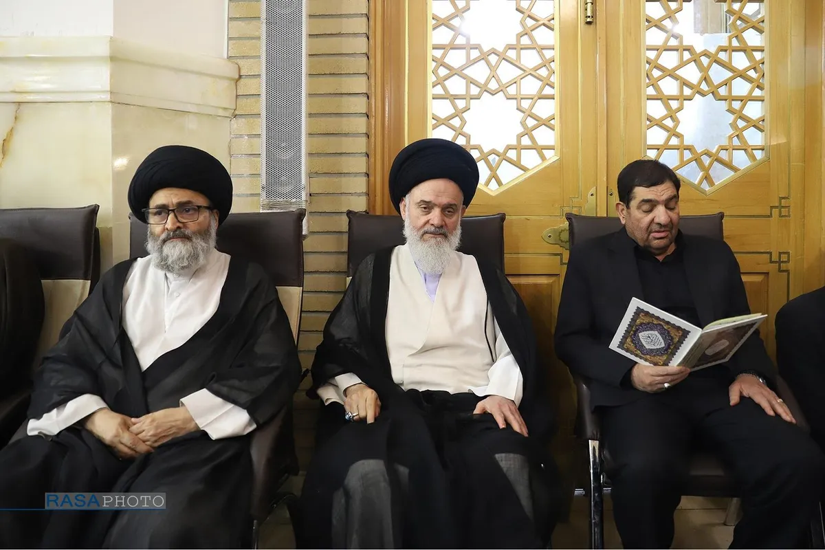 مراسم بزرگداشت شهدای خدمت در حرم حضرت معصومه (سلام&zwnj;الله&zwnj;علیها)