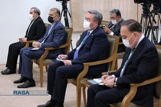 دیدار رئیس&zwnj;جمهور قزاقستان با مقام معظم رهبری
