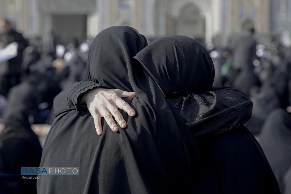مجلس عزای شهادت رهبر معظم انقلاب (ره) در حرم مطهر رضوی