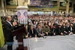 دیدار مداحان اهل&zwnj;بیت (علیهم&zwnj;السلام) با مقام معظم رهبری