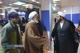 مهمانان رسا در آخرین روز بیست و چهارمین نمایشگاه مطبوعات و رسانه های ایران