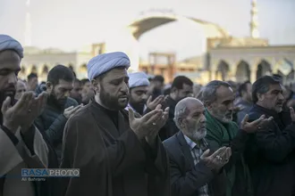 اقامه دومین نماز طلب باران در قم