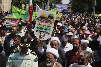 به سوی قدس | راهپیمایی روز جهانی قدس در بیرجند