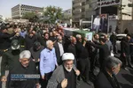 تشییع پیکر پاک سرلشکر شهید حاج محمدحسن محققی در تهران
