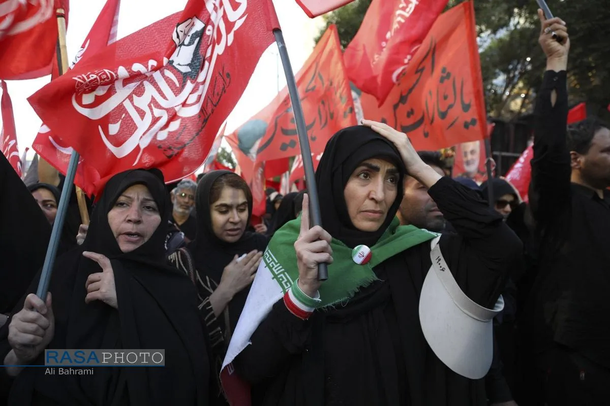 قیام خراسان در تشییع میلیونی رهبر شهید انقلاب اسلامی