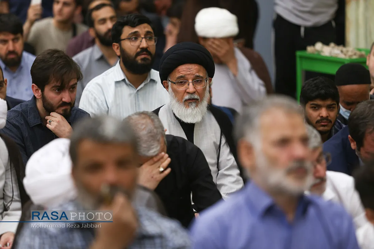 مراسم ختم آیت الله فاطمی&zwnj;نیا در مسجد اعظم قم