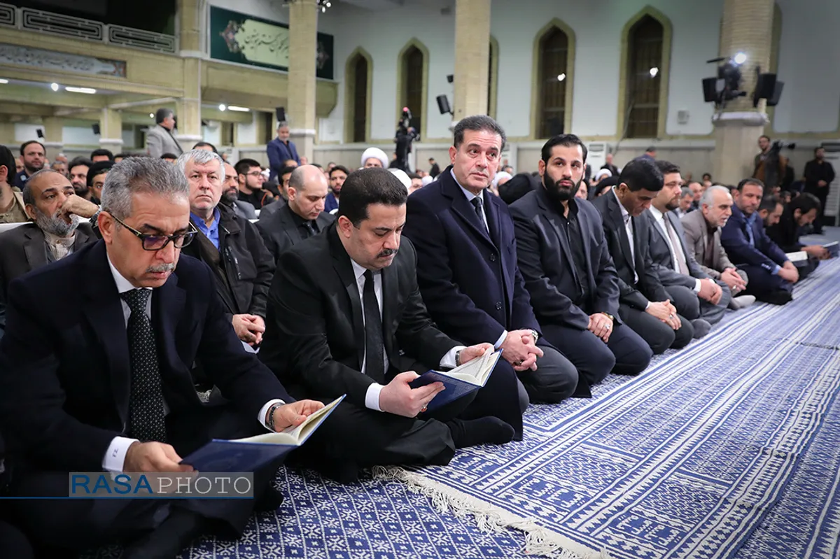 مراسم بزرگداشت آیت الله هاشمی شاهرودی در حسینیه امام خمینی ره