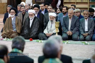 آیین آغاز جشن&zwnj;های دهه کرامت در حرم حضرت معصومه (سلام الله علیها)
