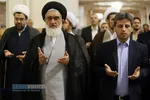 آیین معنوی خطبه خوانی و سیاه پوش کردن حرم مطهر حضرت معصومه(س)