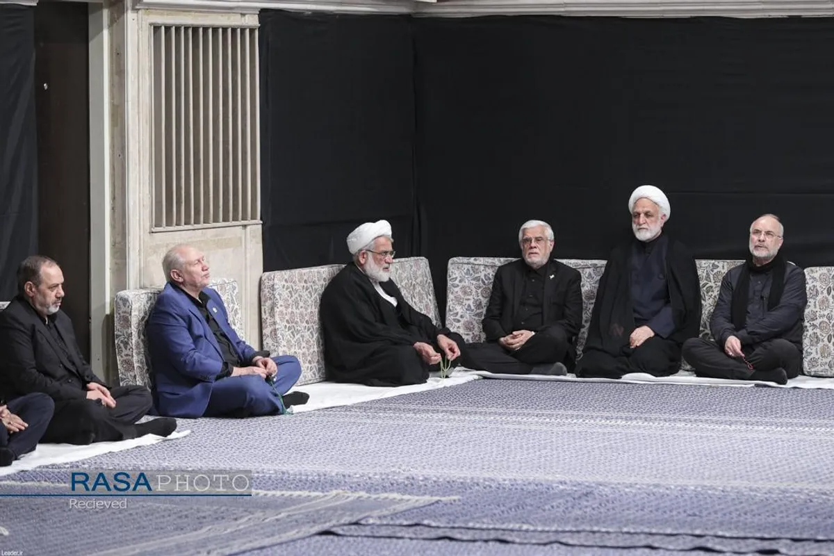 مراسم عزاداری شب هشتم محرم ۱۴۴۷ در حسینیه امام خمینی (ره)