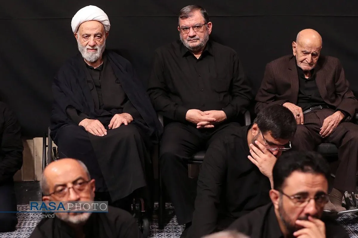 دومین شب مراسم عزاداری حضرت اباعبدالله الحسین (علیه&zwnj;السلام) با حضور رهبر انقلاب