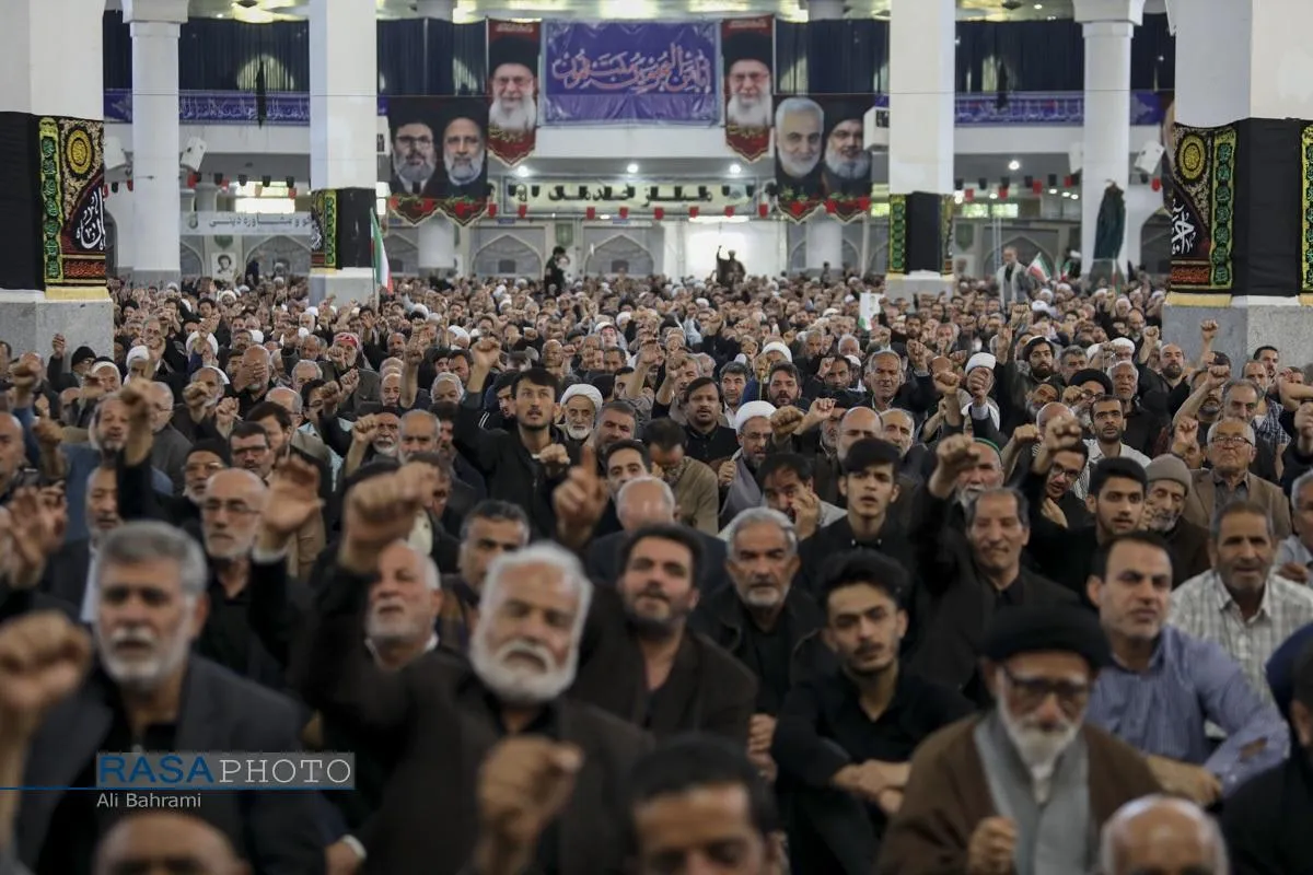 تشییع سپهبد شهید سید عبدالرحیم موسوی در قم
