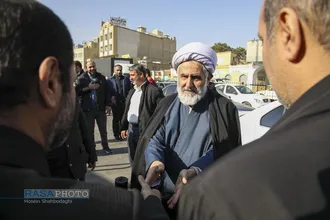 مراسم تشییع و خاکسپاری ابوالشهید حاج&zwnj;آقا عبدالله طائب
