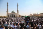 تشییع پیکر آیت الله سید محمد حسینی شاهرودی در قم