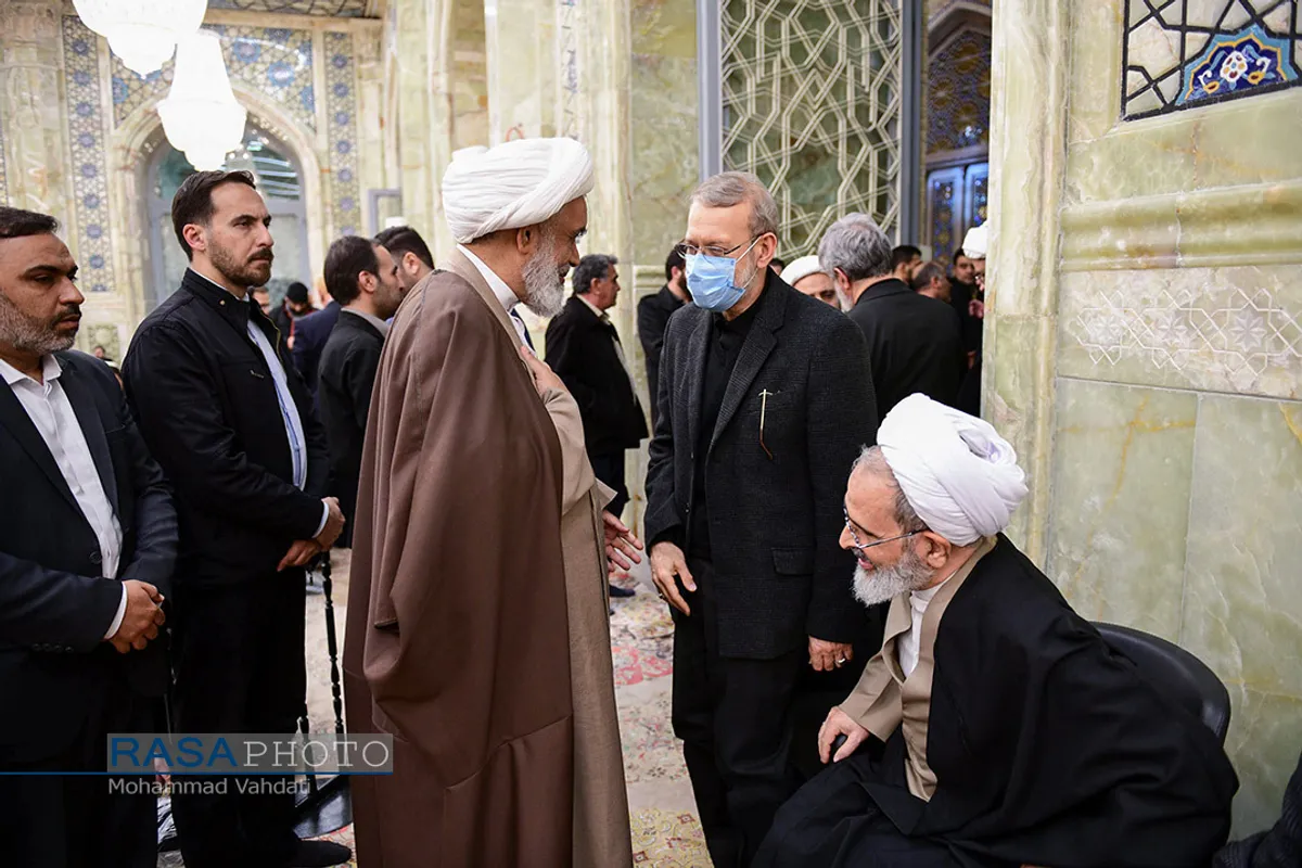 مراسم ختم همسر شهید آیت&zwnj;الله مطهری در قم