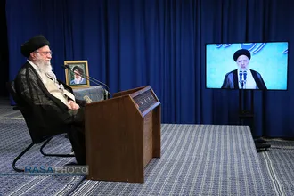 ارتباط تصویری رهبر انقلاب با مسئولان قضایی به&zwnj;مناسبت روز قوه قضائیه