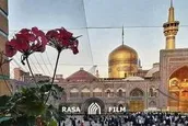 لحظه تحویل سال ۱۴۰۰ در حرم امام رضا