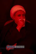 عزاداری هیئت فاطمیون قم در شب هفتم محرم