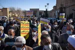 راهپیمایی نمازگزاران شیراز در حمایت از مردم مظلوم یمن&lrm;&lrm;