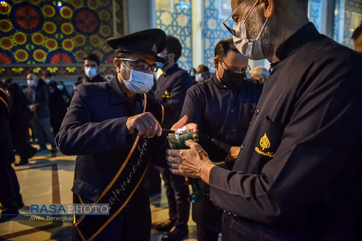 مراسم بزرگداشت سالروز شهادت حضرت احمد بن موسی الکاظم (ع) - شاهچراغ