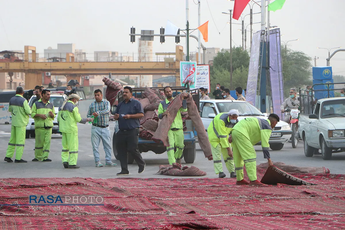 نماز عید سعید فطر به امامت آیت الله موسوی جزایری
