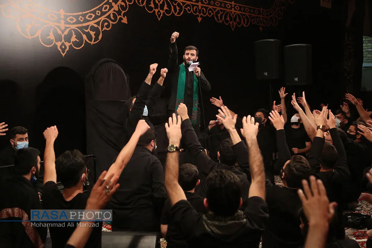 عزاداری دهه سوم محرم در حسینیه مرحوم آیت الله هاشمی شاهرودی