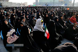 اجتماع دختران انقلاب در میدان امام حسین (ع) تهران