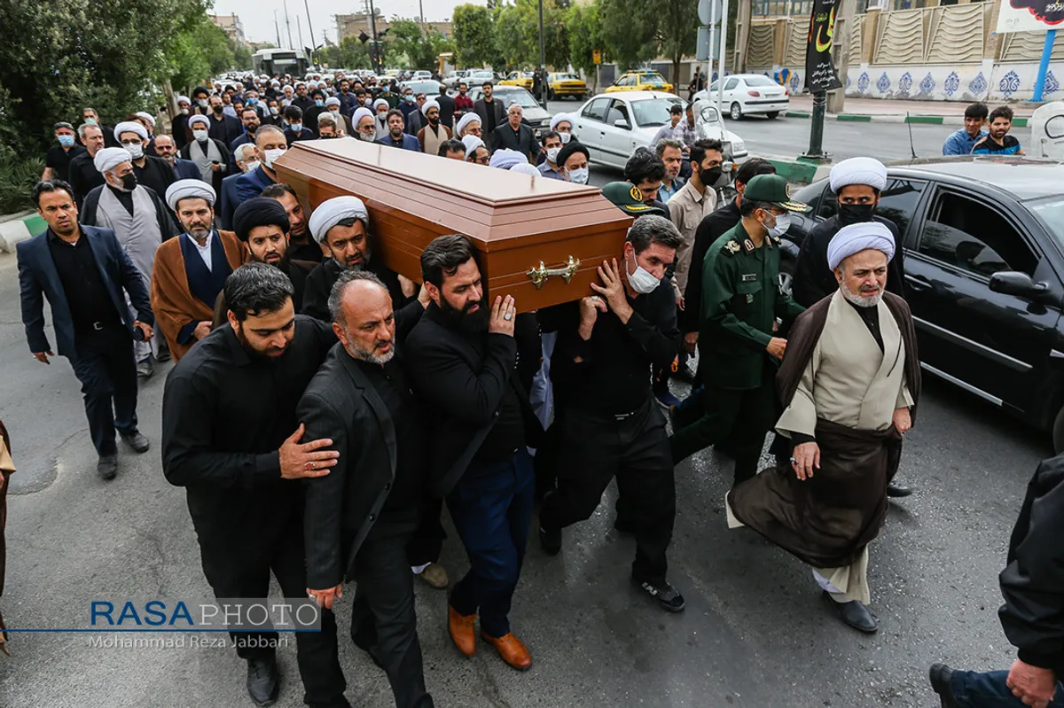 مراسم تشییع همسر آیت الله جوادی آملی&lrm;&lrm;