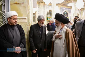 مراسم ختم همسر شهید آیت&zwnj;الله مطهری در قم